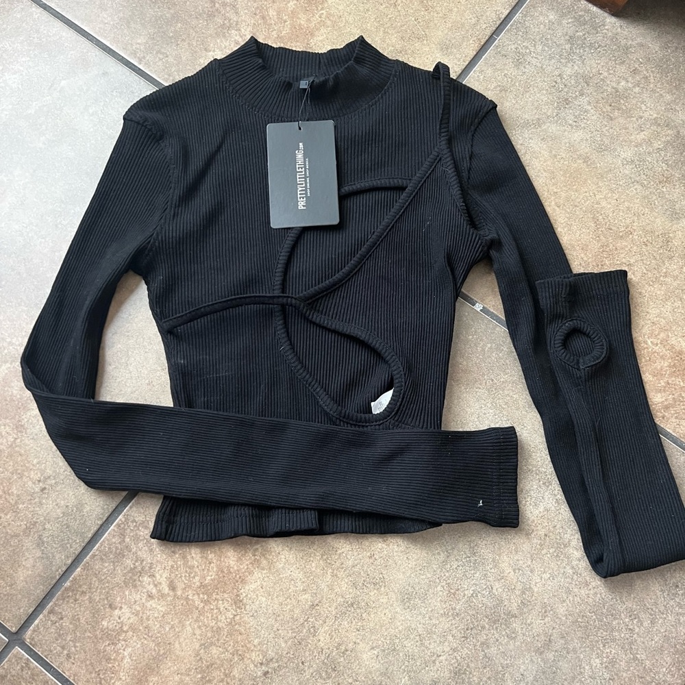 Pretty Little Thing Cutout Top